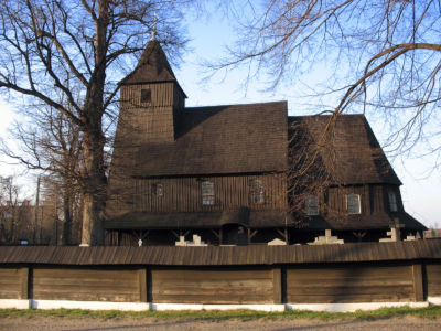 Góra - kościół Św. Barbary z 2 poł. XVI wieku