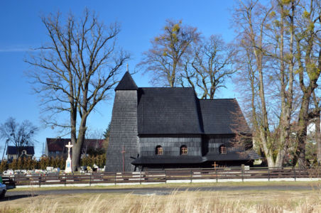 Zacharzowice – kościół filialny Św. Wawrzyńca z 1580 roku